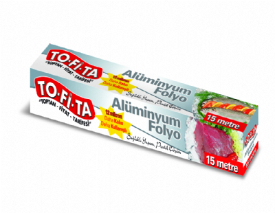 Tofita - Alüminyum Folyo ( 15 Metre ) 12 Mikron